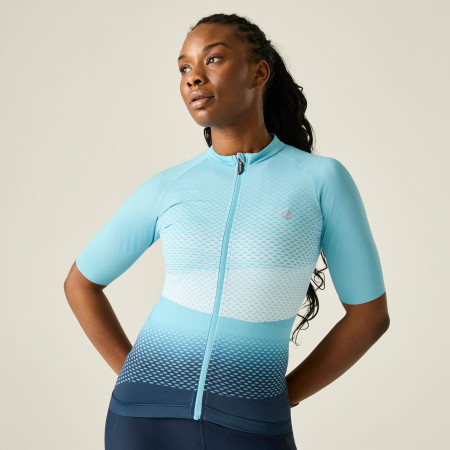 Dámsky cyklistický dres Dare 2b Lightnint short sleeve printed jersey