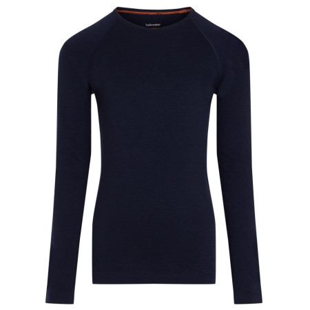 Detské funkčné tričko Icebreaker K 200 Oasis LS Crewe Midnight Navy tmavomodrá Midnight Navy