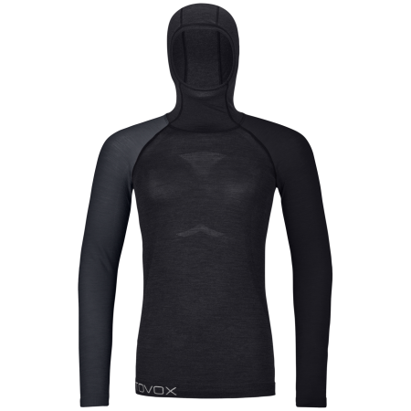 Dámska funkčná mikina Ortovox 120 Competition Light Hoody čierna Black Raven