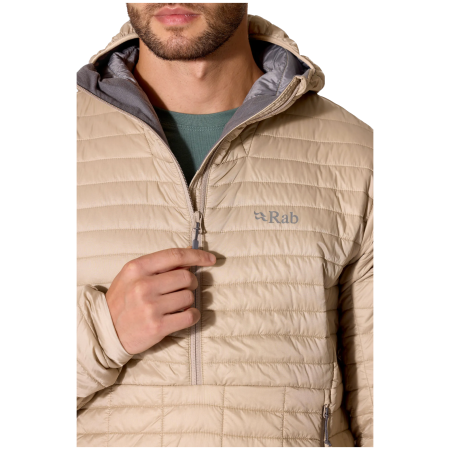 Pánska bunda Rab Microlighter Pullover Down Hoody