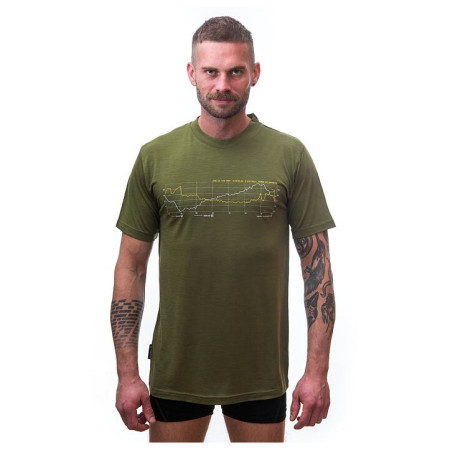 Pánske tričko Sensor Merino Wool Active PT Track (short sleeve)