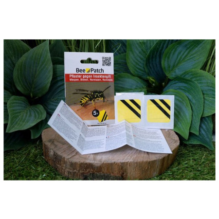 Samolepiace náplasti Bee Patch na ošetrenie bodnutí včelou/osou