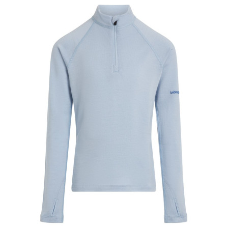 Detské funkčné tričko Icebreaker K 260 Tech LS Half Zip svetlomodrá Zinc Blue