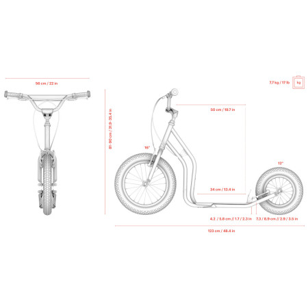 Kolobežka Yedoo Wzoom