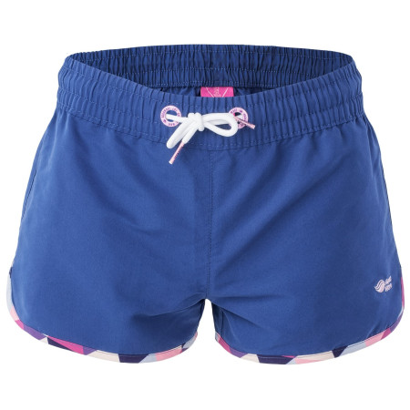 Detské plavky AquaWave Arra JR tmavomodrá SodaliteBlue/VioletTrianglePrint