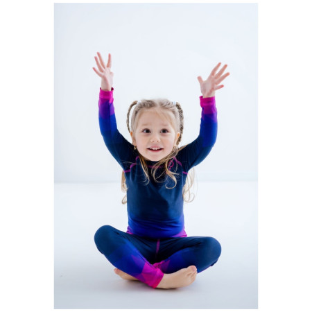 Detské legíny WAMU Mozaika purple