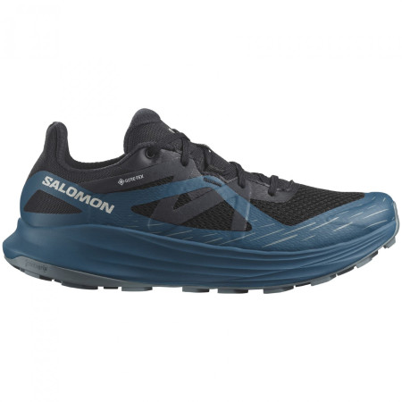 Pánske bežecké topánky Salomon Ultra Flow GTX modrá Black