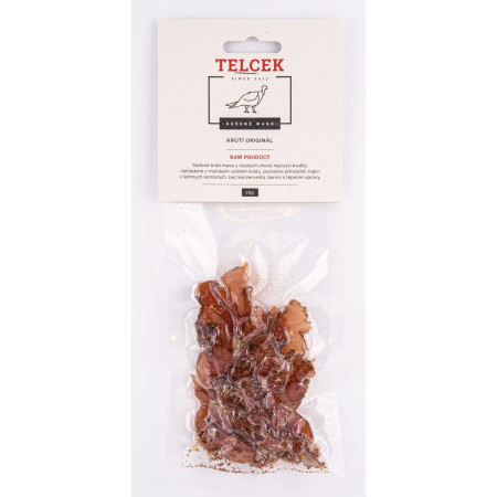 Sušené mäso Telcek Krůtí Original 25g