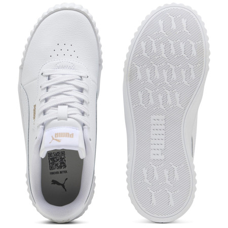 Detské topánky Puma Carina 3.0 Jr White-Gold