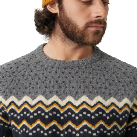 Pánsky sveter Fjällräven Övik Knit Sweater M