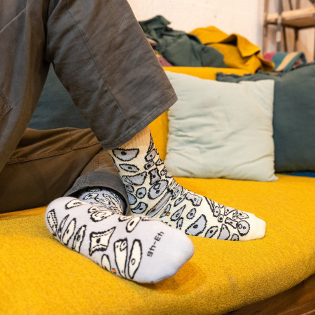 Ponožky YY VERTICAL Spray Wall