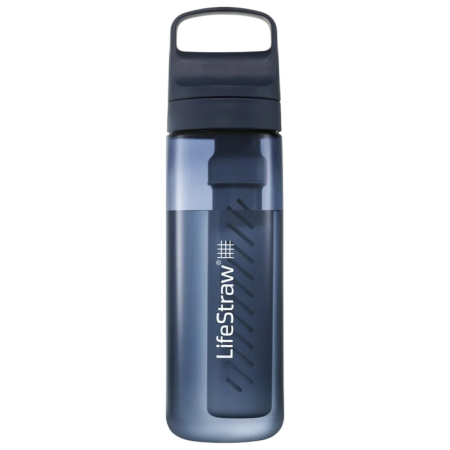 Filtračné fľaša LifeStraw Go 2.0 Water Filter Bottle 650 ml tmavomodrá Aegean Sea