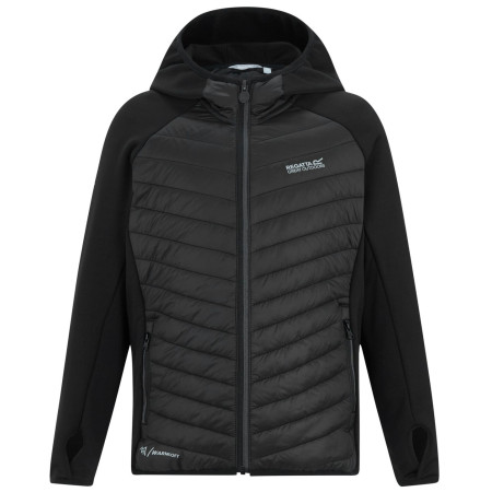Detská bunda Regatta Junior Andreson Hybrid Black/Sealgr čierna/sivá Black/Sealgr