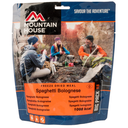 Dehydrované jedlo Mountain house Spaghetti bolognese 142 g