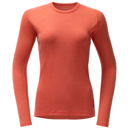 Dámske funkčné tričko Devold Adventure Merino 190 Shirt Wmn oranžová Coral