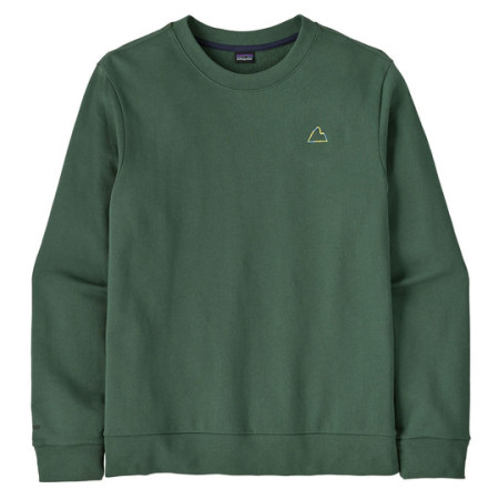 Pánska mikina Patagonia M's Fitz Roy Massif Daily Crew zelená Canopy Green