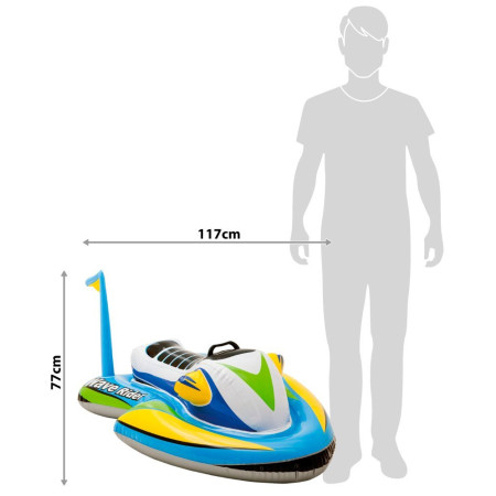Nafukovací skúter Intex Wave Rider RideOn 57520NP