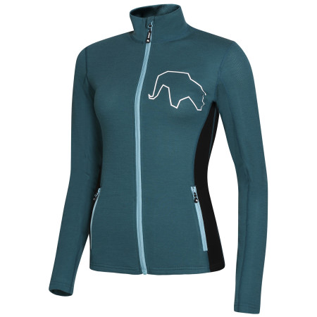 Dámska mikina Zulu 3D Merino Collar 200 petrol Petrol