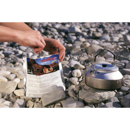 Dehydrované jedlo Travellunch Zemiaková kaše so šunkou a pórkom 250g