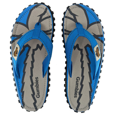 Žabky Gumbies Islander Blue Palms modrá