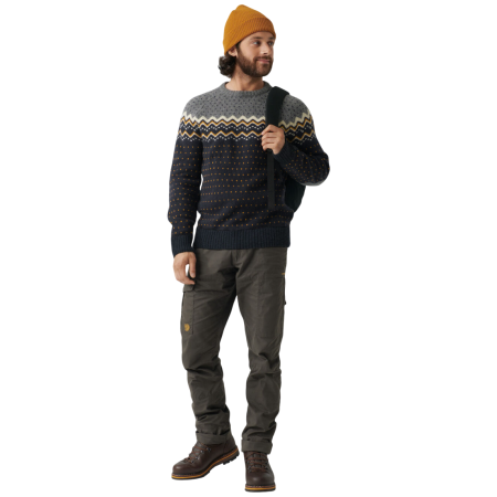 Pánsky sveter Fjällräven Övik Knit Sweater M