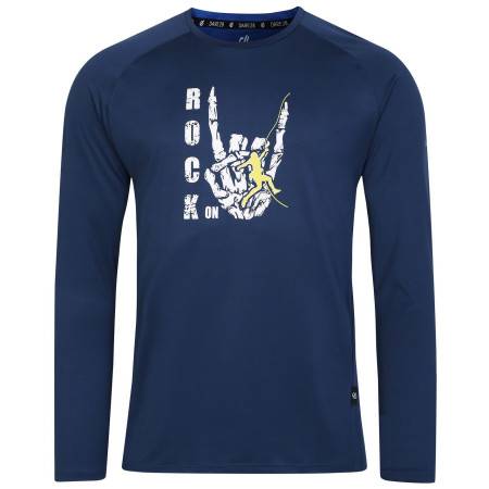 Pánske tričko Dare 2b Tech Long Sleeve Tee tmavo modrá