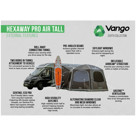 Predstan Vango HexAway Pro Air Tall
