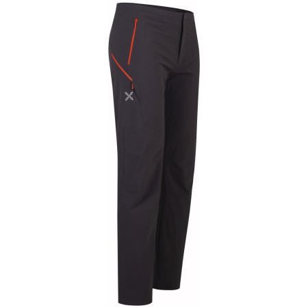 Pánske softshellové nohavice Montura Octa Hybrid Pants tmavosivá Antracite/Orange