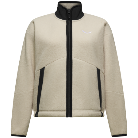 Dámska mikina Salewa Fanes Jacket Fz W biela oatmeal