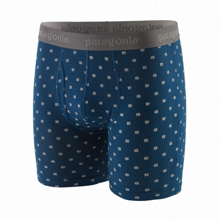 Pánske boxerky Patagonia M's Essential Boxer Briefs - 6 in. modrá Sun Beams: Lagom Blue