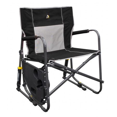Stolička GCI Freestyle Rocker XL with Side Table čierna Black
