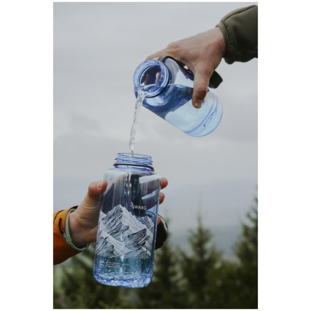 Fľaša Warg Lines Tritan Wide 1L