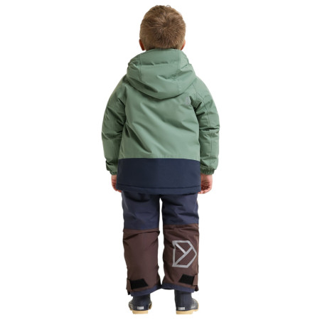 Detská zimná bunda Didriksons Talvi Kids Jkt 2 Dark Moss