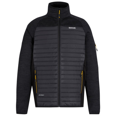 Pánska bunda Regatta Ceden Hybrid sivá Ash/Black