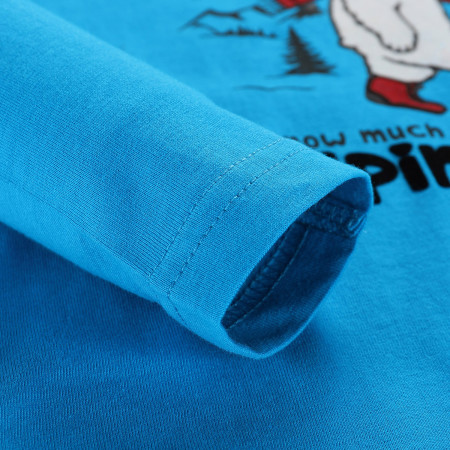 Detské tričko Alpine Pro Ecco 2 Blue