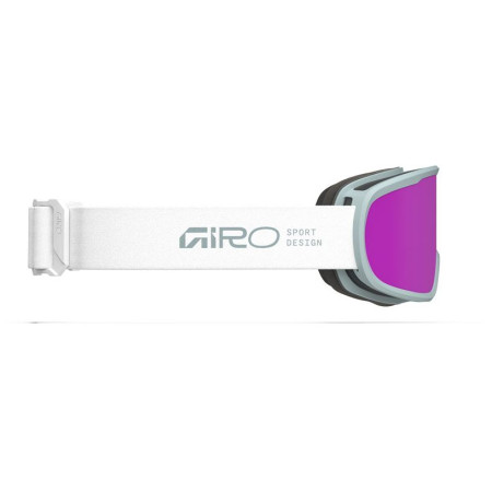 Lyžiarske okuliare Giro Roam White/Silver Stacked-Amber Pink/Yellow (2skla)
