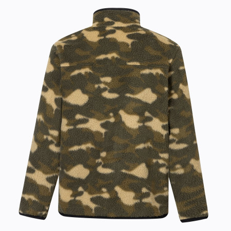 Detská funkčná mikina Regatta Junior Frankie Warm Fleece Bark Green Camo