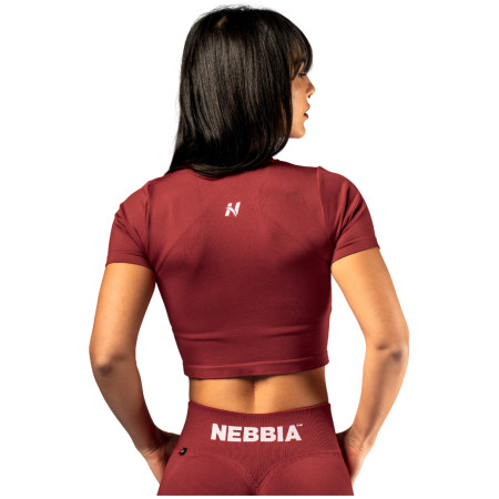 Dámsky top Nebbia Seamless crop top with SS Power