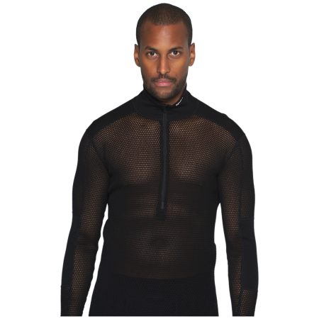Pánske funkčné tričko Devold Wool Mesh Pro Zip Neck Man