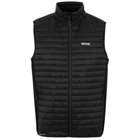 Pánska vesta Regatta Andreson Hybrid B/W čierna Black