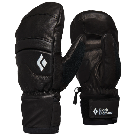 Dámske rukavice Black Diamond W Spark Mitts čierna Black-Black (9008)