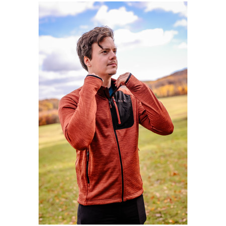 Pánska mikina MOOA Nyore Grid 220