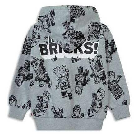 Detská mikina Lego Wear Lwsian 702 Grey