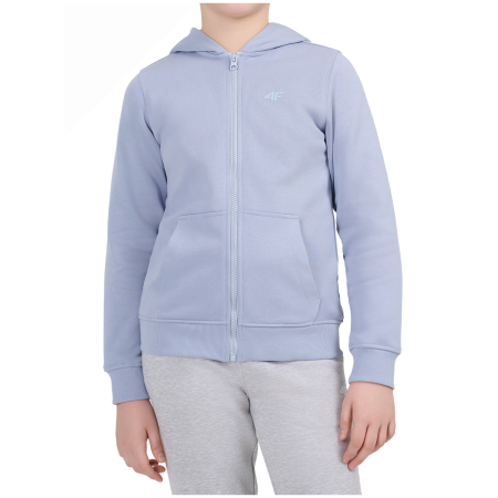 Detská mikina 4F Sweatshirt F2765 Light Blue svetlomodrá Light Blue