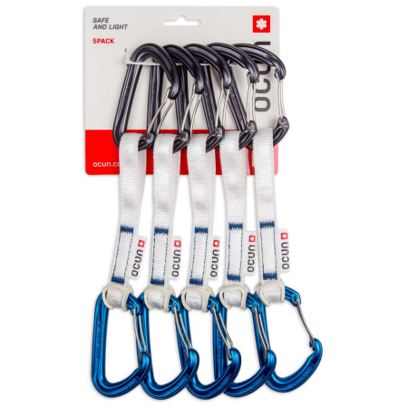 Sada expresiek Ocún Hawk Qd Wire Bio-Dyn-Ring 15 Mm 15 Cm 5-Pack