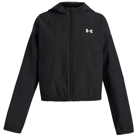 Detská bunda Under Armour UA Rival Woven Hd Jacket Black