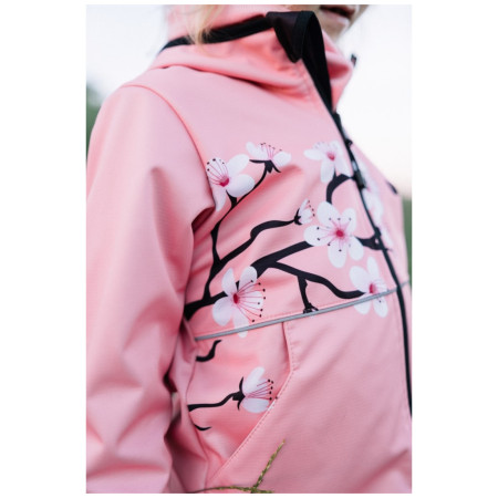 Detská softshellová bunda WAMU Pink
