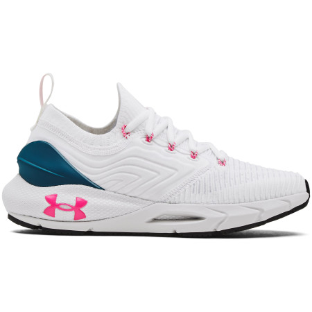 Dámske bežecké topánky Under Armour W HOVR Phantom 2 INKNT biela White / Deep Sea / Electro Pink