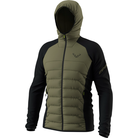 Pánska hybridná bunda Dynafit Radical Ins Hybrid Jkt M zelená/čierna 5A41 - military green/0910