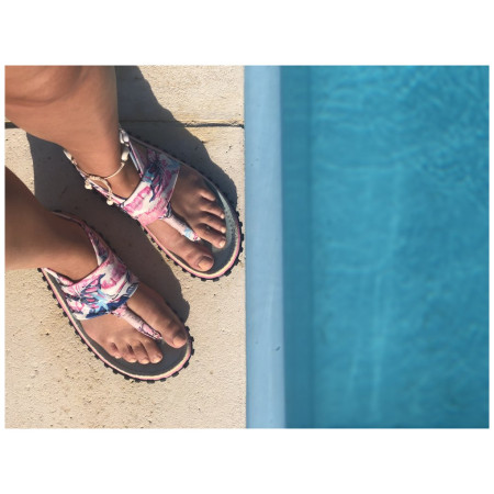 Dámske sandále Gumbies Slingback Mint & Pink